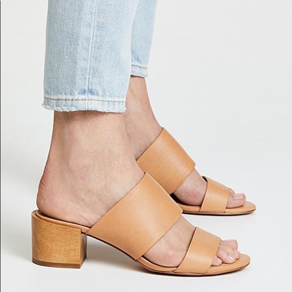 madewell kiera block heel slide